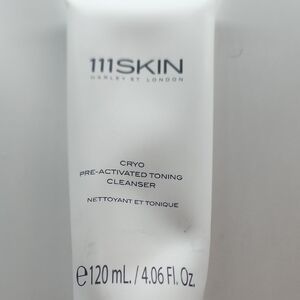 111SKIN Cryo Pre-Activated Toning Cleanser - White